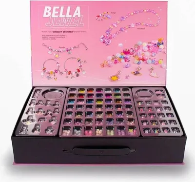 Produktbild von DIY-Schmuckset für Kinder, 3800 Teile – Lena