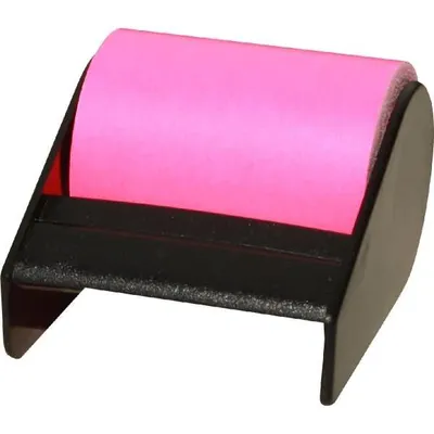 Immagine prodotto di RNK Verlag CT1917 Rotolo di foglietti adesivi in dispenser - rosa neon 60 mm x 10 m, ricaricabile