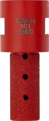Produktbild von STIER M14 Fräsfinger 18 mm, Nutzlänge 40mm, Diamant-Körnung, vielfältige Einsatzbereiche