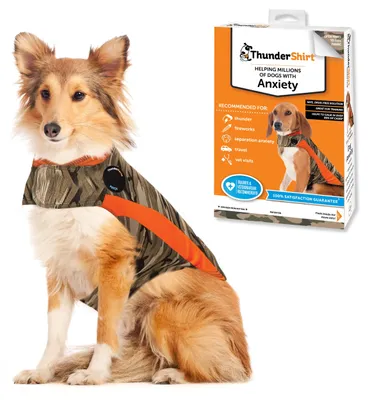 Productafbeelding van ThunderShirt voor honden, maat L, camouflage, angstweste voor honden