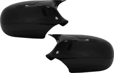 Immagine prodotto di Copri specchietti per BMW Serie 3 E90 E91 LCI 2008-2011 M Sport Design nero lucido.
