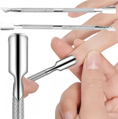 Zdjęcie produktu dla TG56477 DŁUTKO DWUSTRONNE Radełko kopytko pusher do skórek