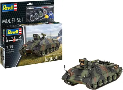 Image de Revell Model Set Raketenjagdpanzer Jaguar 1 1:35