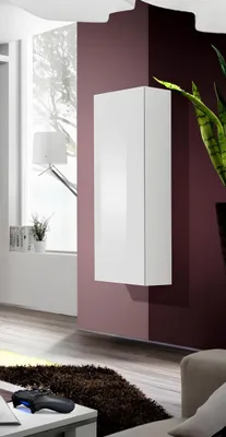 Produktbild von Modern Hänge Vitrine Luxus Holz Möbel Design Wohnzimmer Einrichtung Neu