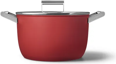 Obrázok produktu pre SMEG CKFC2611RDM - 7,7 l - Schwarz - Rot - Aluminium - Edelstahl - Edelstahl - Glas - Edelstahl