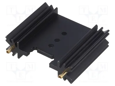 Produktbild von 1x Radiator: geprägt schwarz ,TO3P L: 38,1mm H: 12,7mm SK409/38,1/ Kühler W: 45mm