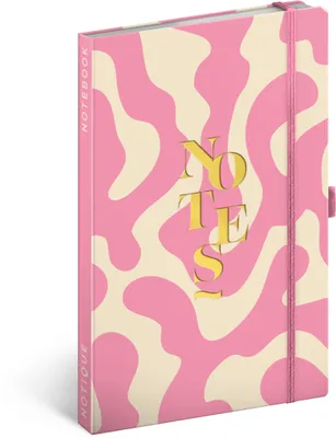 Image de Cahier rose, ligné, 13 × 21 cm