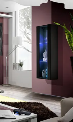 Immagine prodotto di Vetrina a parete in stile arredamento moderno mobile soggiorno mobile nuovo design