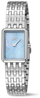Obrázok produktu pre Dámske hodinky Boccia 3383-01 titán, perleť, modrá