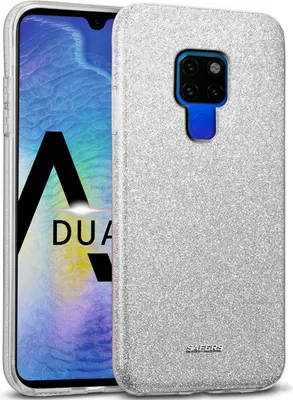 Obrázek produktu pro Pouzdro na mobilní telefon pro Huawei Mate 20 kryt glitter cover TPU ochranný kryt, stříbrné