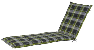 Produktbild von Livarno Home Sonnenliege Auflage Polster Komfort 190x60cm Liegenauflage grün