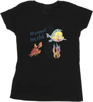 Produktbild von Disney - "The Little Mermaid Club" T-Shirt für Damen BI26354 (M) (Schwarz)