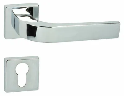 Produktbild von DOMINO Türgriff-Garnitur PZ-Profilzylinder Chrom