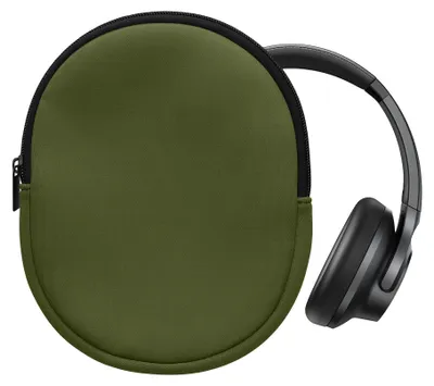 Produktbild von kwmobile Neopren Kopfhörer Tasche für Soundcore Q20i - Kopfhörer Case - Hülle Reise Beutel für Headset Headphones - Weiche Over Ear Schutzhülle