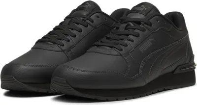 Produktbild von Puma Echtleder Sneaker 'ST Runner v4 L' PUMA Black - Shadow Gray, Uni, Herren:43 EU