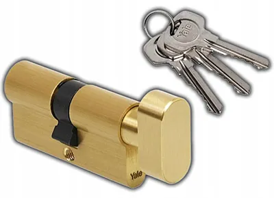 Obrázek produktu pro Yale Y500 Vložka do zámku mosaz 3 klíče 30x30 mm