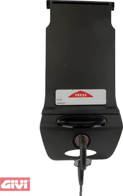 Produktbild von Scharnierblock GiVi schwarz für TRK52