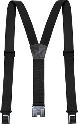 Produktbild von INF Elastische Hosenträger für Erwachsene mit 3 Clips - Alltag & Business Schwarz