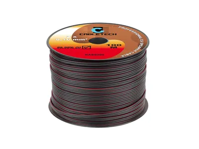 Immagine prodotto di Cavo per altoparlanti 0,16 mm nero 100 m
