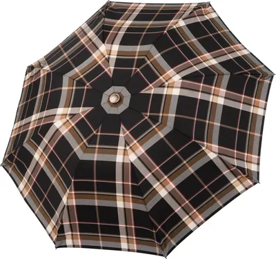 Produktbild von doppler Manufaktur Taschenregenschirm Regenschirm Rancher Zürs Brown mehrfarbig