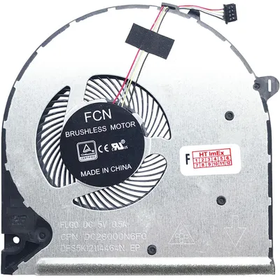 Produktbild von CPU Lüfter Kühler 4-Pin stecker FAN cooler für HP 15-du0000 - Notebook PC