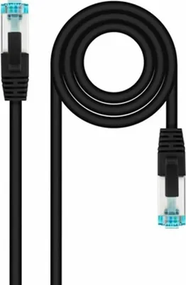 Produktbild von Nanocable 10.20.1702-BK, 2 m, Cat7, SF/UTP (S-FTP), RJ-45, RJ-45, Schwarz