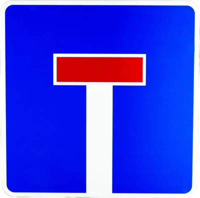 Produktbild von ORIGINAL Verkehrsschild Nr. 357 " Sackgasse " 420 mmØ nach StVO und RAL-Gütebedingungen Verkehrszeichen Schild Straßenschild Verkehrsschilder Verkehrsschild Straßenzeichen Ende Einfahrt Verbot