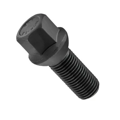 Immagine prodotto di Bullone ruota M14x1,5, lunghezza filettatura: 28 mm, collare sferico, SW17, nero