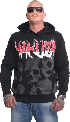 Produktbild von Yakuza Herren Battlefield Kapuzenpullover, Schwarz, S