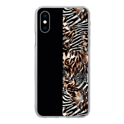 Produktbild von MuchoWow® Handyhülle Schutzhülle Hülle für iPhone X Mantel - Design - Tiere Silikon Softcase Handy Hülle - Handyhülle
