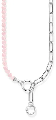 Produktbild von Thomas Sabo Kette Mit Collier Länge 47 Cm Glieder Rosa Silber KE2193-035-9-L45V