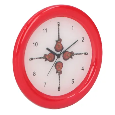 Image de Horloge murale de maison de poupées,Horloge murale de maison de poupées miniature,Horloge murale de maison de poupées 1:12,Meubles de maison de poupées,Accessoires de maison de poupées
