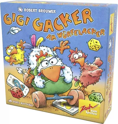 Image de Zoch Kinderspiel Jeu de dés Gigi Gacker am Würfelacker 601105222