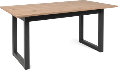 Produktbild von Ausziehbarer Esstisch Damon 160/200x90 - Artisan Eiche/Anthrazit