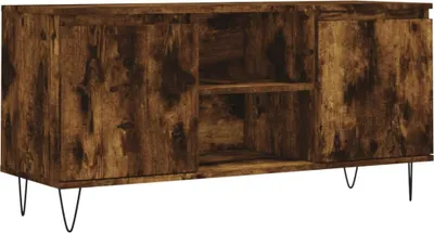 Obrázek produktu pro vidaXL TV skříňka kouřový dub 104x35x50 cm odvozený výrobek ze dřeva