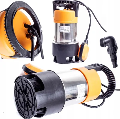 Zdjęcie produktu dla POMPA ZATAPIALNA DO WODY BRDNEJ CZYSTEJ SZAMBA RIWALL REP1100 INOX 15000l/h