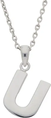 Produktbild von JuwelmaLux Anhänger Buchstabe U 925/000 Sterling Silber JL10-02-2256