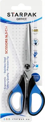 Produktbild von Schere mit Gummigriff Metall 21,5 cm
