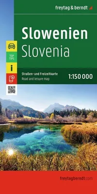 Produktbild von Slowenien, Straßen- und Freizeitkarte 1:150.000, freytag & berndt