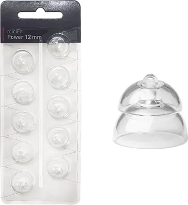 Produktbild von EWANTO miniFit 10er Blister 12 mm Power wie Oticon Dome K...