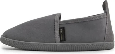Produktbild von Lammfell Hausschuhe - HUBERT - Schuhgröße: EUR 44 | Farbe: Grau