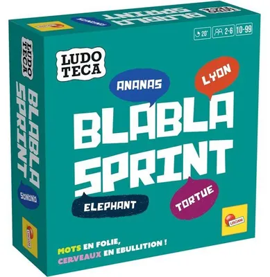 Immagine prodotto di Blabla Sprint - Word Game - LUDOTECA - LISCIANIGIOCHI - 2 to 6 players - Ages 10+