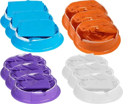 Produktbild von 20 Stück Kotztüten, Einweg Erbrechen Beutel Kotztüten Auto mit Ring, Kotzbeutel für Übelkeit und Erbrechen, Spucktüten für Kinder und Erwachsene, Undurchsichtig und Reißfest, 4 Farben
