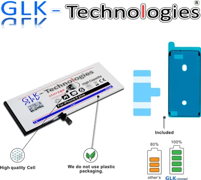 Produktbild von GLK-Technologies Akku für Apple iPhone 6 Plus A1524 A1522 A1593 Accu Batterie Ohne Set