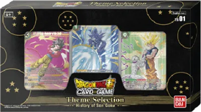 Produktbild von Dragon Ball Super Kartenspiel - Themenauswahl Geschichte von Son Goku TS01 - englisch