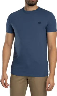 Produktbild von Timberland Slim Fit T-Shirt mit gesticktem Logo, Blau XXL