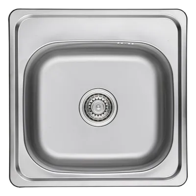 Produktbild von 1 Becken Edelstahl Küchenspüle Einbauspüle Spüle Spülbecken Waschbecken