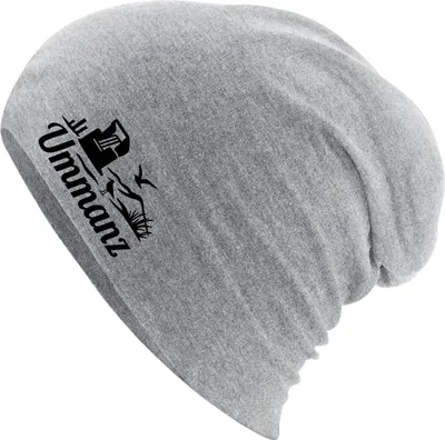 Produktbild von Huuraa Beanie Ummanz Strandmotiv Heather Grey One Size Baumwolle und Elasthan Mütze Geschenkidee