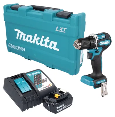 Produktbild von Makita DDF 487 RG1K Akku Bohrschrauber 18 V 40 Nm Brushless + 1x Akku 6,0 Ah + Ladegerät + Koffer