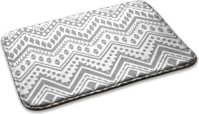 Produktbild von Teppich Kinderteppich Schlafzimmer Modern - 90 cm x 60 cm - Geometrisches Muster
